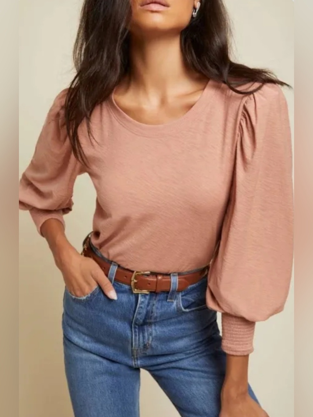 Nation LTD Loren Tee Puff-Sleeve